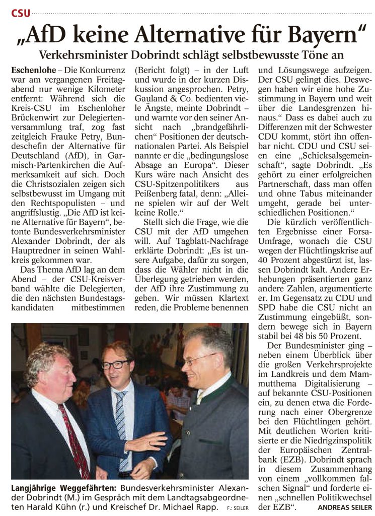 Garmisch-Partenkirchner Tagblatt, 13.06.2016