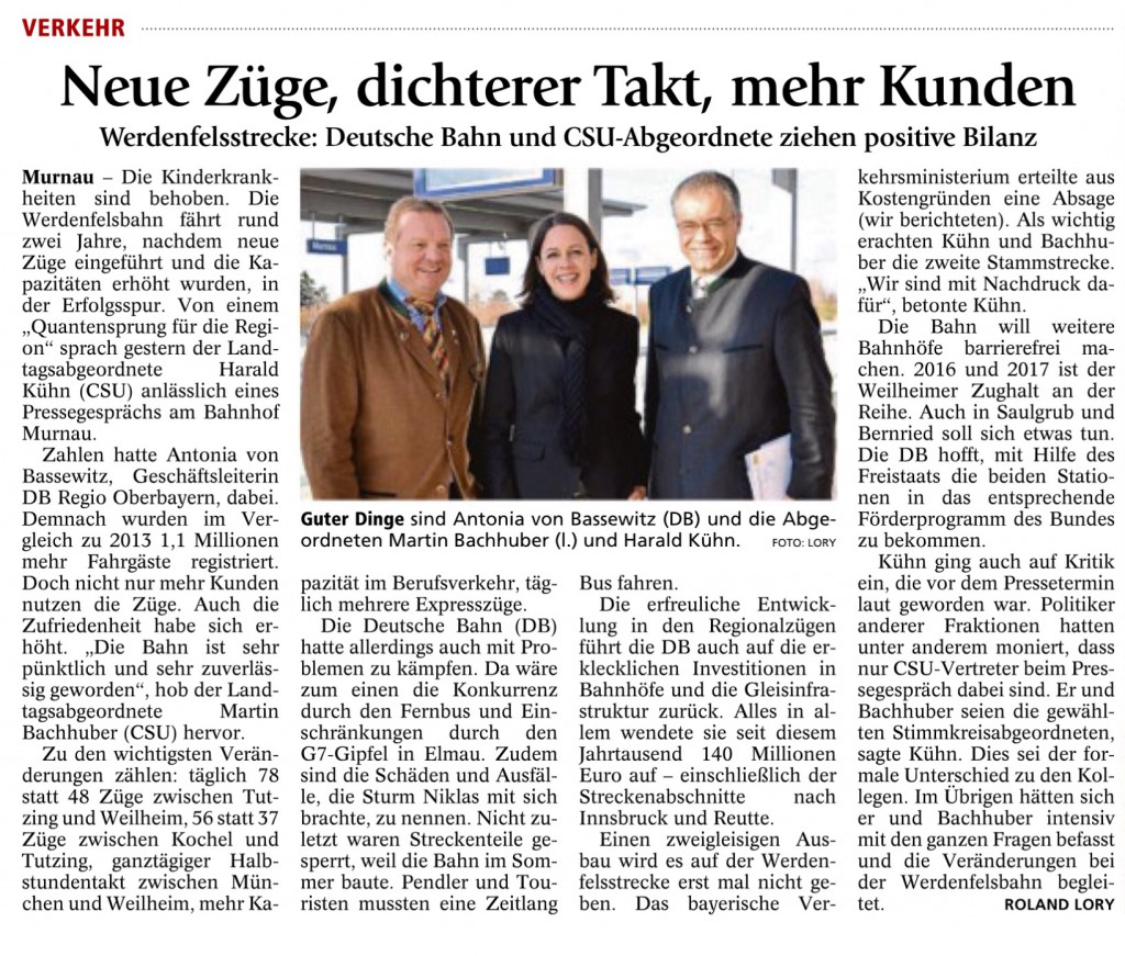 Garmisch-Partenkirchner Tagblatt 24.11.2015