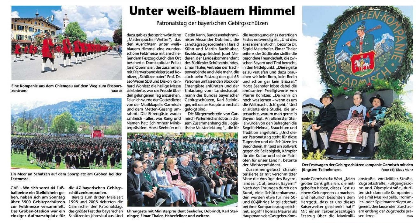 Kreisbote Garmisch-Partenkirchen, 11.05.2016